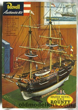 Revell 1/110 HMS Bounty - 'S' Issue with Glue, H327-298 plastic model kit